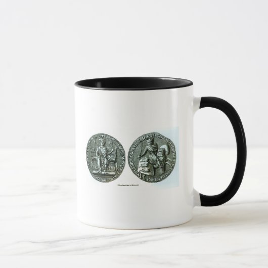 De grote zegel van Edward I Mok (Rechts)