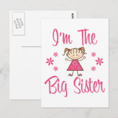 De grote zuster briefkaart (Voorkant / Achterkant)