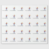 De grote zuster cadeaupapier (Vlak)