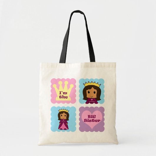 De Grote Zuster van de prinses Tote Bag (Voorkant)