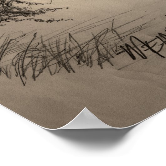 De grotere Sacramento-metropolis Poster (Hoek)