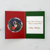 De grotere Zwitserse Giften van Kerstmis van de Feestdagen Kaart (Binnen)