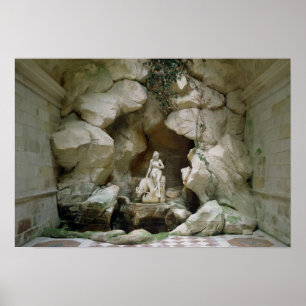 De Grotto van de Laiterie de la Reine Poster