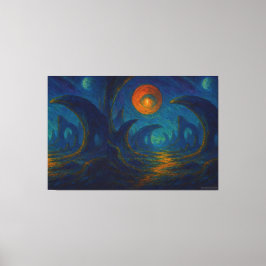 De grotwerghemel canvas afdruk