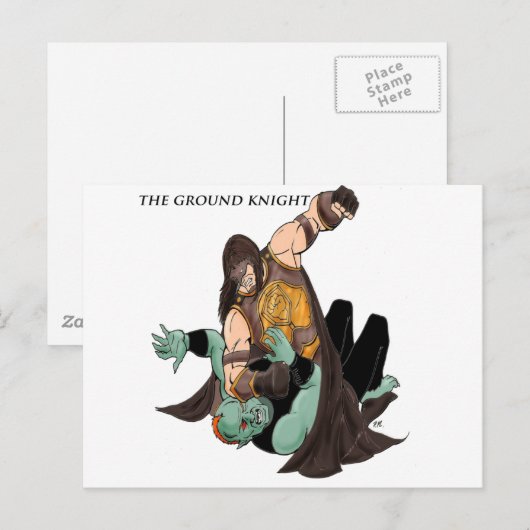 De Ground Knight Briefkaart (Voorkant / Achterkant)