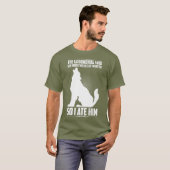 De Groundhog zei nog zes weken, dus ik vroeg hem T-shirt (Voorkant volledig)