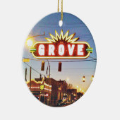 De Grove, St. Louis, kerstversiering, Keramisch Ornament (Rechts)