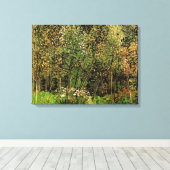 De Grove van Vincent van Gogh Canvas Afdruk (Insitu (Houten vloer))