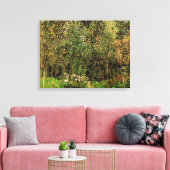 De Grove van Vincent van Gogh Canvas Afdruk (Insitu (Woonkamer))