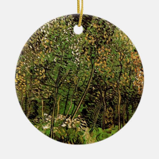 De Grove van Vincent van Gogh Keramisch Ornament (Voorkant)