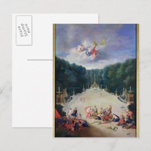 De Groven van Versailles Briefkaart (Voorkant / Achterkant)