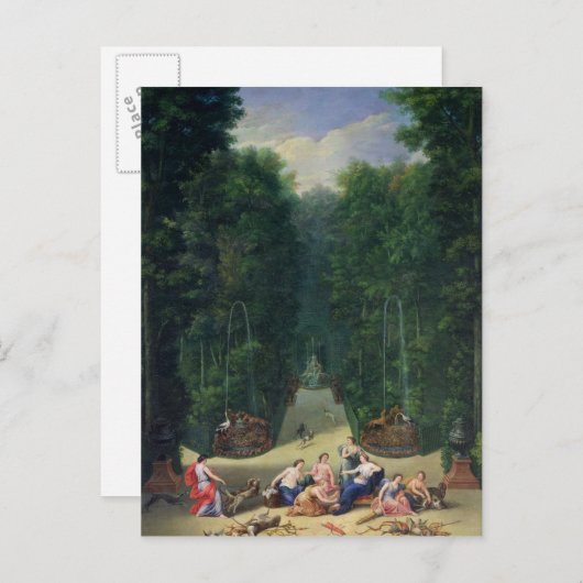 De Groven van Versailles Briefkaart (Voorkant / Achterkant)