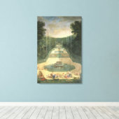 De Groven van Versailles Canvas Afdruk (Insitu (Houten vloer))