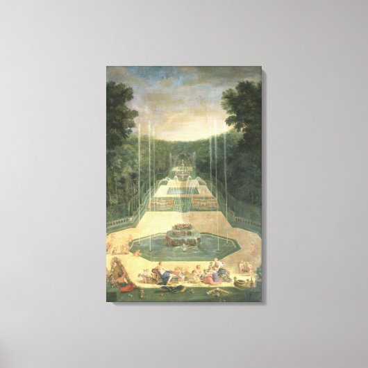 De Groven van Versailles Canvas Afdruk (Voorkant)