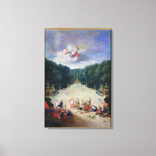 De Groven van Versailles Canvas Afdruk
