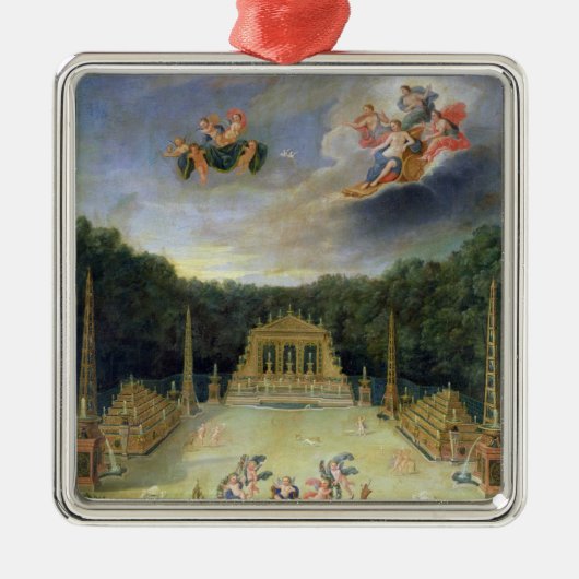 De Groven van Versailles. L'Arc de Triomphe Metalen Ornament (Voorkant)