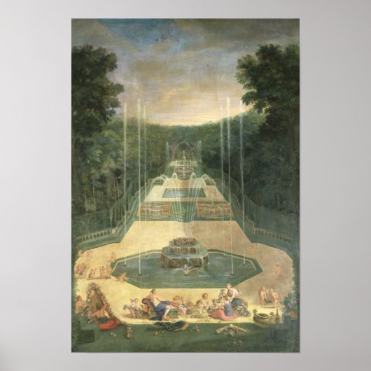 De Groven van Versailles Poster (Voorkant)