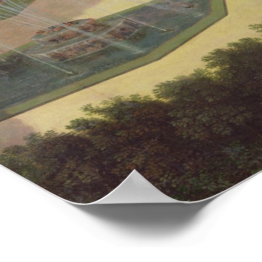 De Groven van Versailles Poster (Hoek)