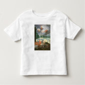 De Groven van Versailles. Uitzicht van Drakenpool Kinder Shirts (Voorkant)