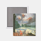 De Groven van Versailles. Uitzicht van Drakenpool Magneet (Voorkant / Achterkant)