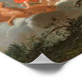De Groven van Versailles. Uitzicht van Drakenpool Poster (Hoek)