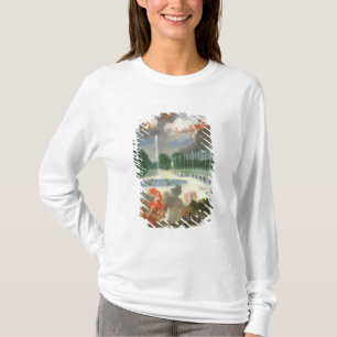 De Groven van Versailles. Uitzicht van Drakenpool T-shirt