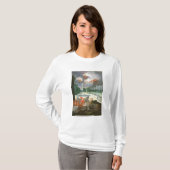 De Groven van Versailles. Uitzicht van Drakenpool T-shirt (Voorkant volledig)