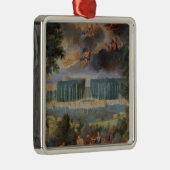 De Groven van Versailles. Uitzicht van het zwembad Metalen Ornament (Rechts)