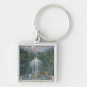 De Groven van Versailles. Uitzicht van ster of wat Sleutelhanger (Voorkant)