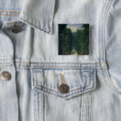 De Groven van Versailles Vierkante Button 5,1 Cm (In situ)