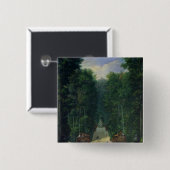 De Groven van Versailles Vierkante Button 5,1 Cm (Voorkant /achterkant)