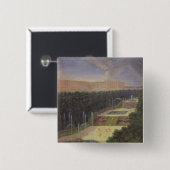 De Groven van Versailles Vierkante Button 5,1 Cm (Voorkant /achterkant)