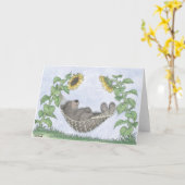 De Gruffies® Kaart (Gele Bloem)