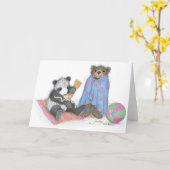 De Gruffies® Kaart (Gele Bloem)