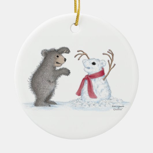 De Gruffies®-versieringen Keramisch Ornament (Voorkant)