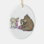 De Gruffies®-versieringen Keramisch Ornament (Rechts)