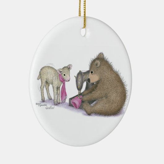 De Gruffies®-versieringen Keramisch Ornament (Rechts)