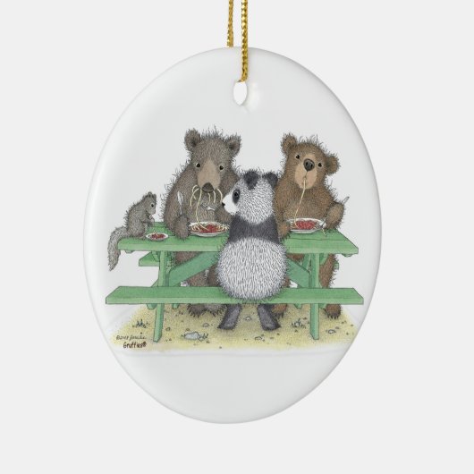 De Gruffies®-versieringen Keramisch Ornament (Rechts)