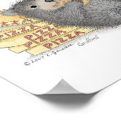 De Gruffies® Wall Art Poster (Hoek)