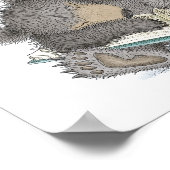 De Gruffies® Wall Art Poster (Hoek)