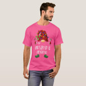 De Grumpa Kabouter Buffalo Plaid Kerstboom Licht T-shirt (Voorkant volledig)