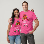 De Grumpa Kabouter Buffalo Plaid Kerstboom Licht T-shirt (Unisex)