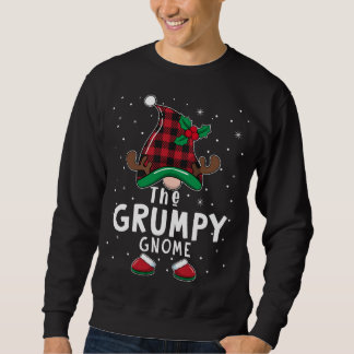 De grumpy Gnome Matching Family Kerstmis Pajama Trui