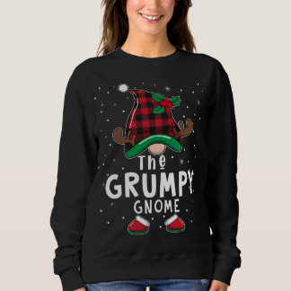 De grumpy Gnome Matching Family Kerstmis Pajama Trui