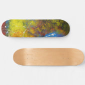 De grunge skateboard (Horizontaal)