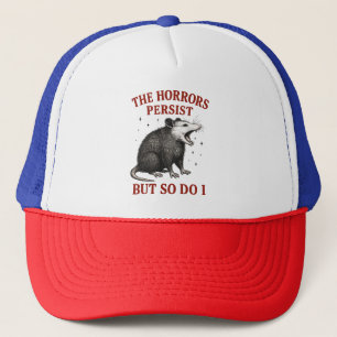 De gruwelen duren voort, maar ik ook trucker pet