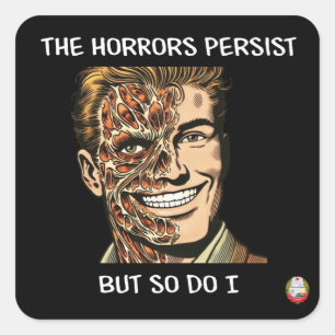 De gruwelen Sticker