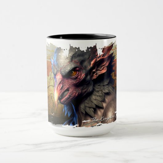 De Gryphon (Grieks) - Duivels Drinkgerei Mok (Midden)