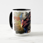 De Gryphon (Grieks) - Duivels Drinkgerei Mok (Voorkant links)