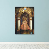 De Guadalupe Madonna Canvas Afdruk (Insitu (Houten vloer))
